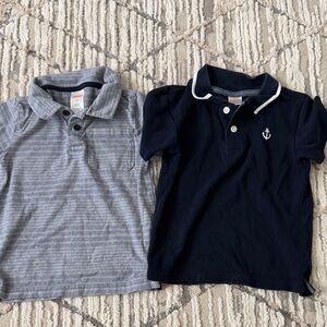 Gymboree Navy and Gray Polos for Kids